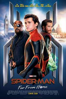 Spider Man Far From Home 2019 Dual Audio Hindi 480p 300MB FilmyFly